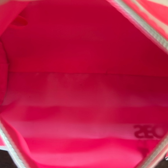 I ❤️ VS Vintage Mini Pink Stripe Cosmetic Bag - Picture 6 of 9